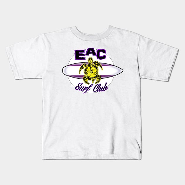 EAC Surf Club Kids T-Shirt by ZombeeMunkee